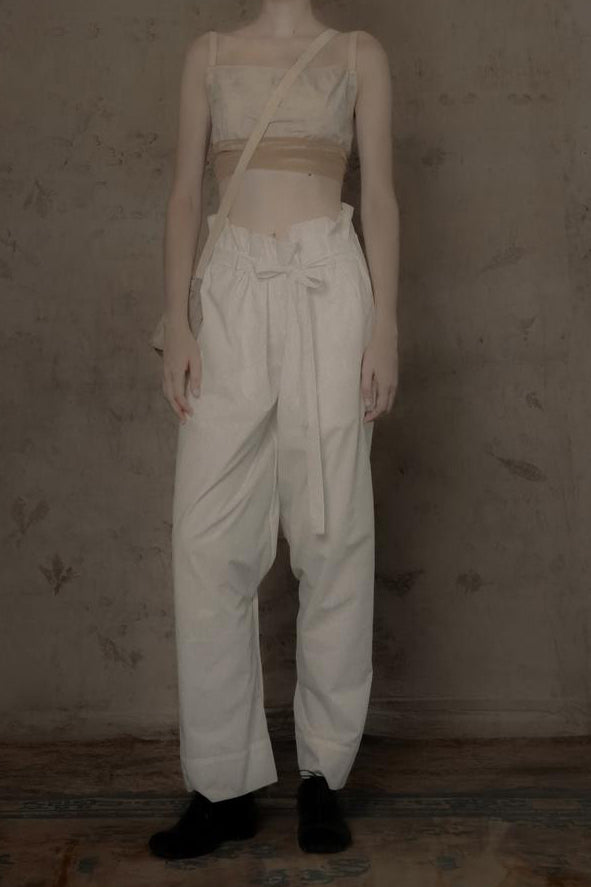 MUTEDANCE MD20SS-PRC28 Hose mit hohem Taillenkordelzug